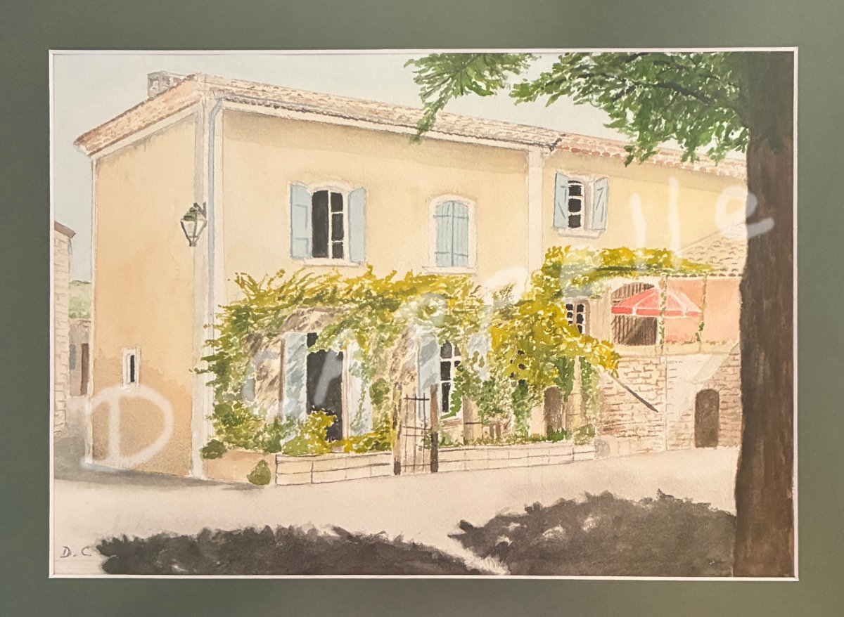 maison de Provence - Dominique Cappelle (53cm X 43cm) maison de Provence - Dominique Cappelle (53cm X 43cm)