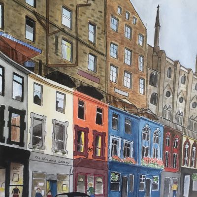 Victoriastreet - Dominique Cappelle (53cm X 43cm)