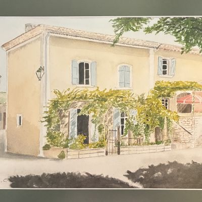 maison de Provence - Dominique Cappelle (53cm X 43cm)