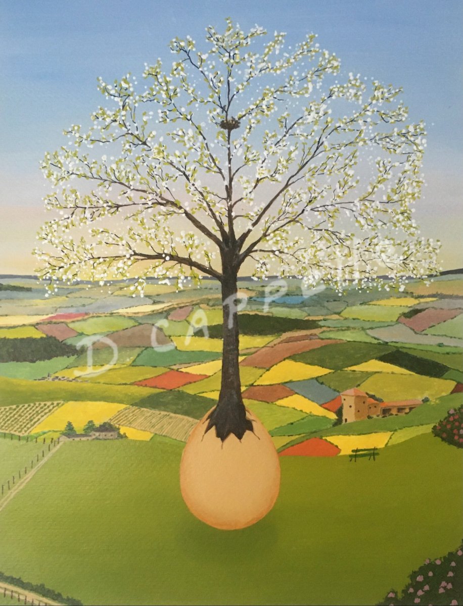 Embryon - Dominique Cappelle (33cm x 43cm) Embryon - Dominique Cappelle (33cm x 43cm)