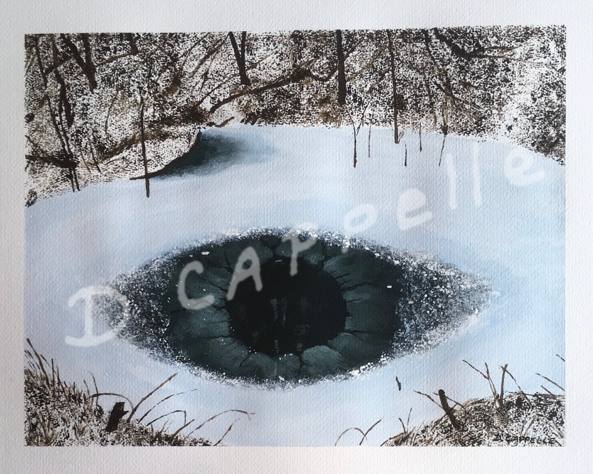 Eye on Ice - Dominique Cappelle (45cm X 35cm) Eye on Ice - Dominique Cappelle (45cm X 35cm)