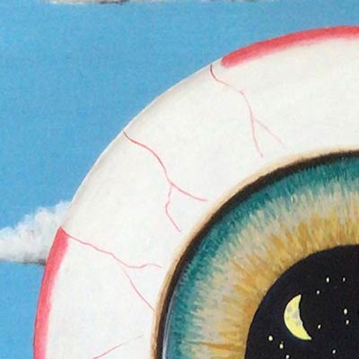 Témoin de la nuit - Dominique Cappelle (41 cm x 40 cm)