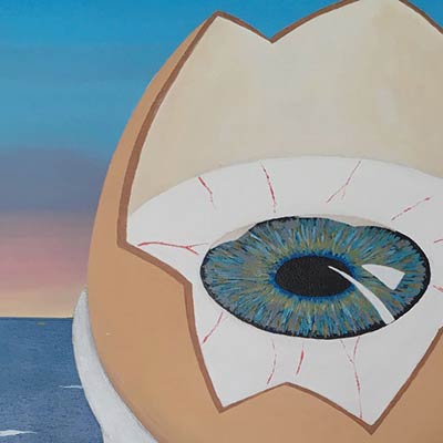 Naissance ou non-sens - Dominique Cappelle (39 cm x 50 cm)