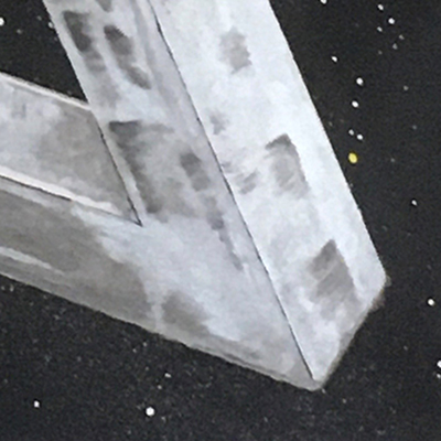 Impossibilité - Dominique Cappelle (40cm x 50cm)