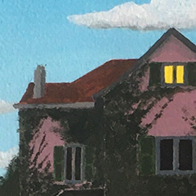 La Renarde - Dominique Cappelle (40cm x 30cm)