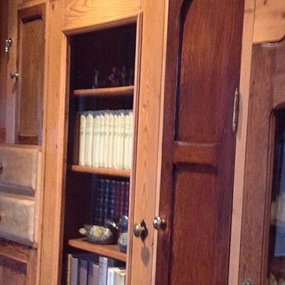 Patchwork portes et tiroirs pour un placard - Dominique Cappelle ()