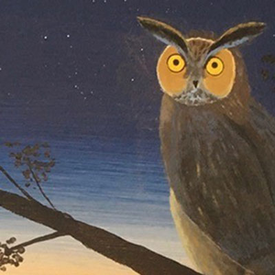 Voyeur-de-nuit - Dominique Cappelle (65 cm x 50 cm)